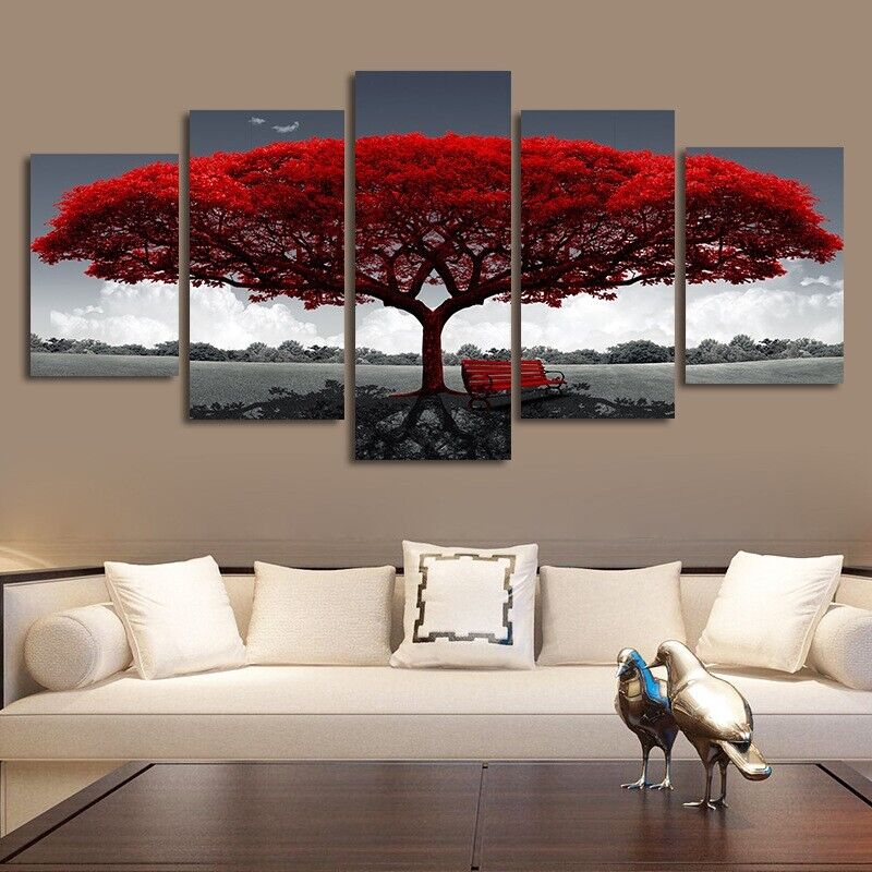 5-Piece Landscape Canvas Wall Art Set