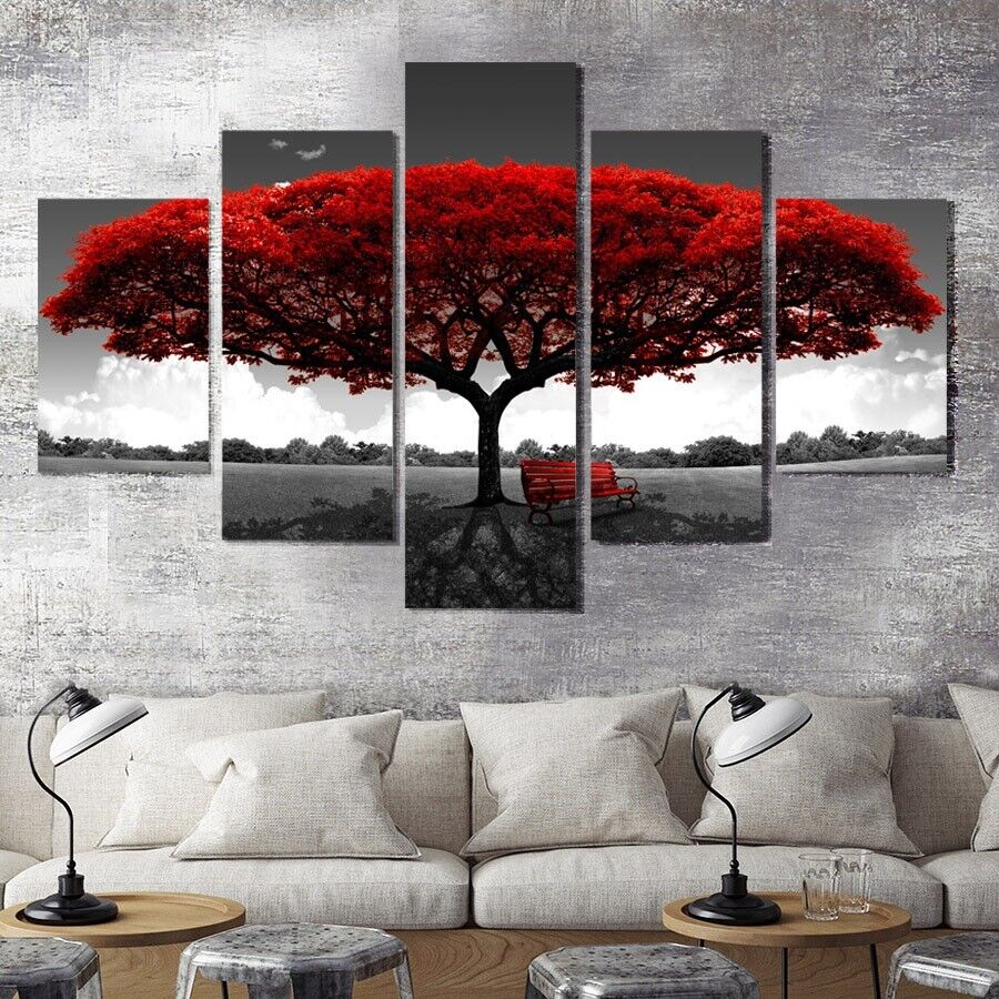 5-Piece Landscape Canvas Wall Art Set