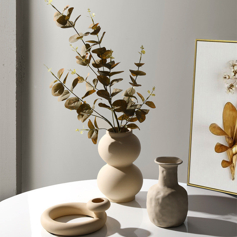 Minimalist Ceramic Vase Collection