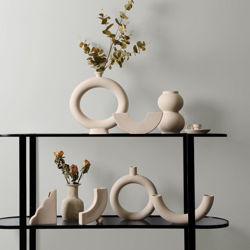 Minimalist Ceramic Vase Collection