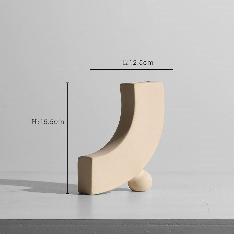 Minimalist Ceramic Vase Collection