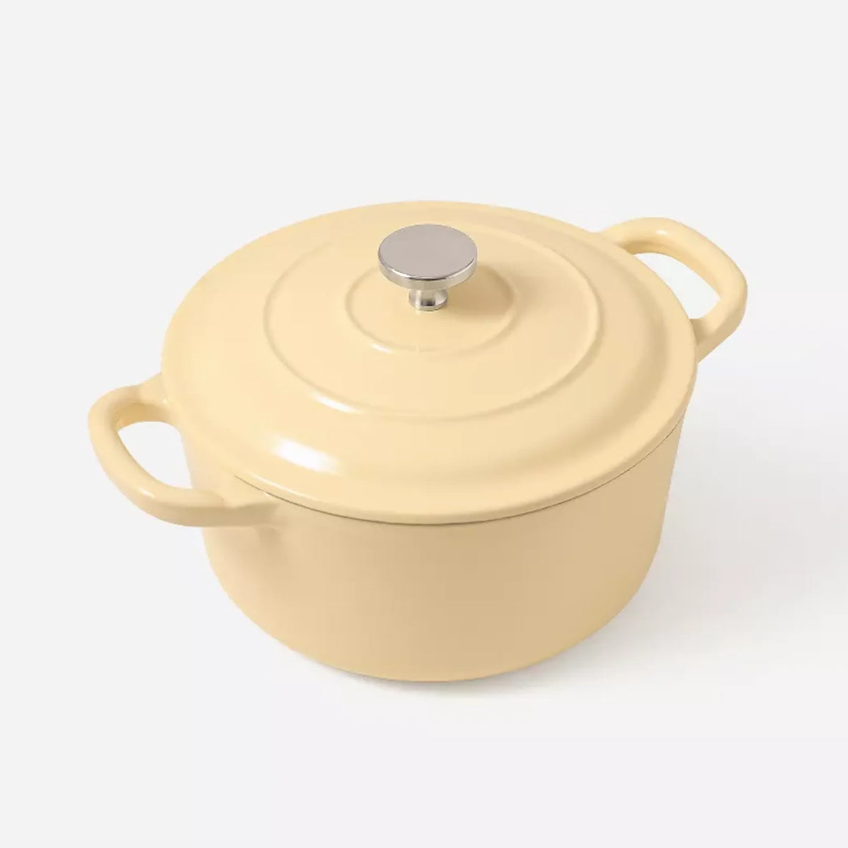 RJ Legend 1.4 Liter Enameled Cast Iron Pot with Lid – Mini Cocotte for Single Servings