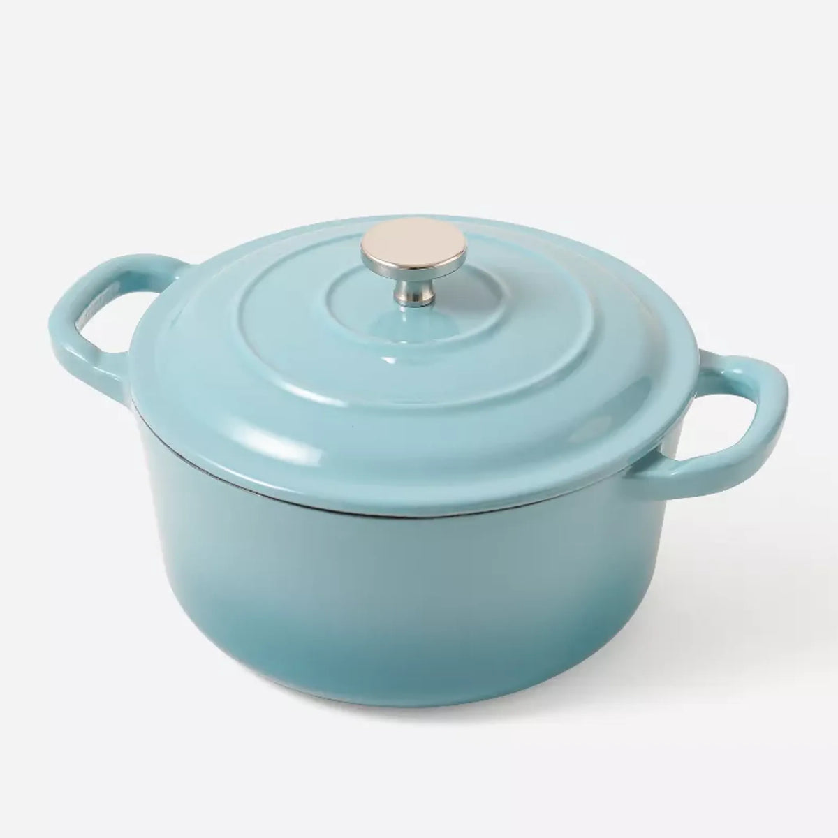 RJ Legend 1.4 Liter Enameled Cast Iron Pot with Lid – Mini Cocotte for Single Servings