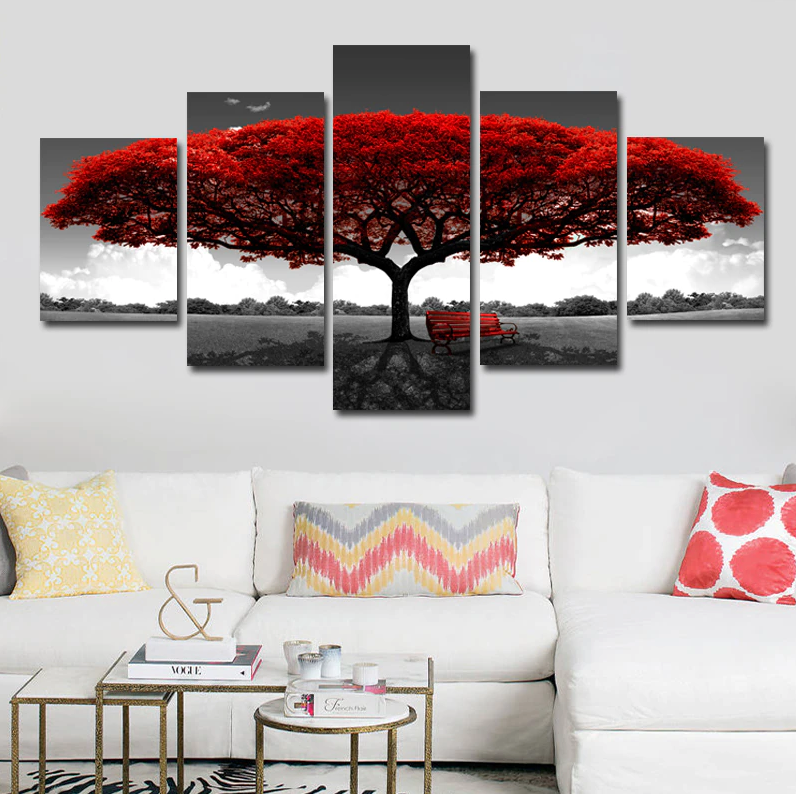 5-Piece Landscape Canvas Wall Art Set
