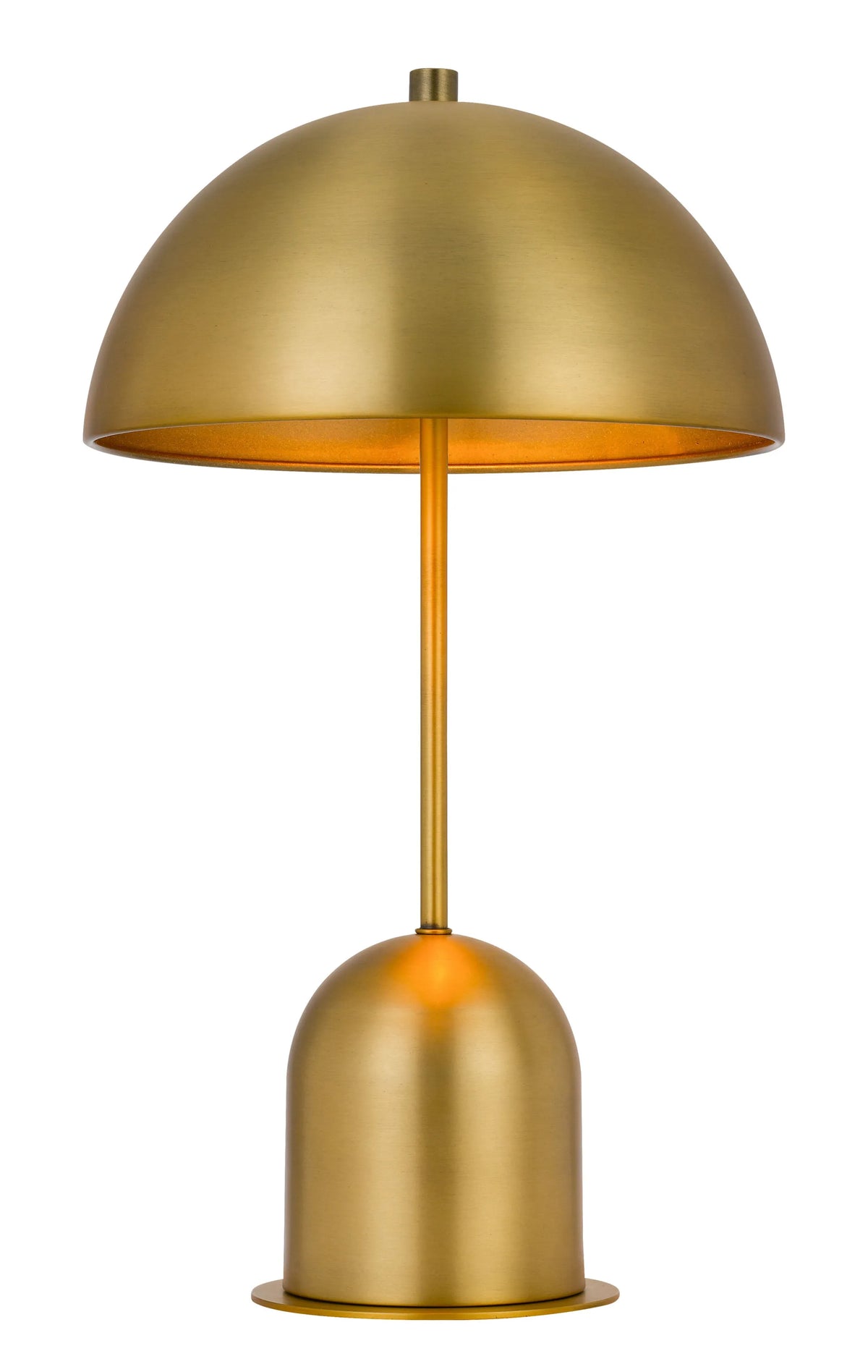 20" Antiqued Brass Novelty Desk Lamp – Dome Shade