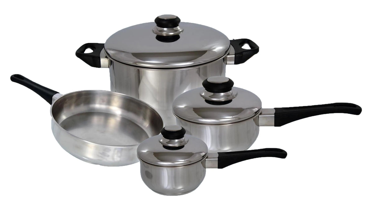 7-Piece Stainless Steel Cookware Set