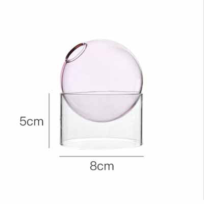 Bubble Ball Glass Vase