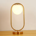 Nordic Glass Orb Atmosphere Lamp for Bedroom Decor