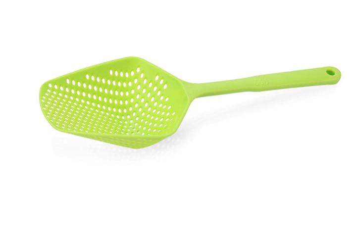 Multi-Purpose Kitchen Strainer Scoop | Food & Ice Drain Scoop