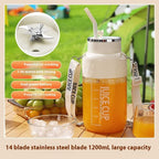 Wireless Portable Electric Juicer – Large Capacity