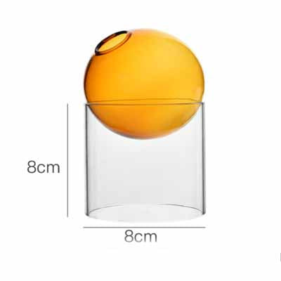 Bubble Ball Glass Vase