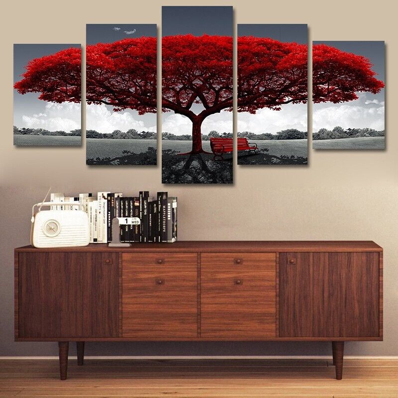 5-Piece Landscape Canvas Wall Art Set