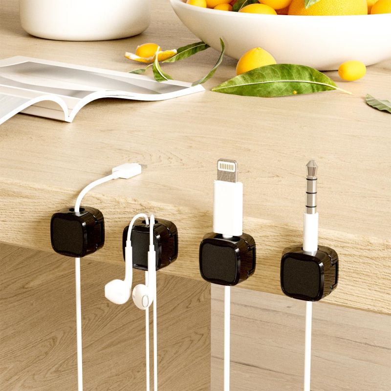 Magnetic Cable Organizer for Desk | Minimalist Wire Management Solution