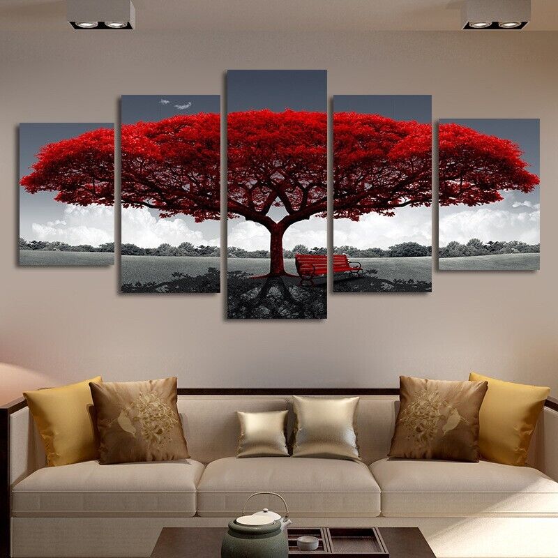5-Piece Landscape Canvas Wall Art Set
