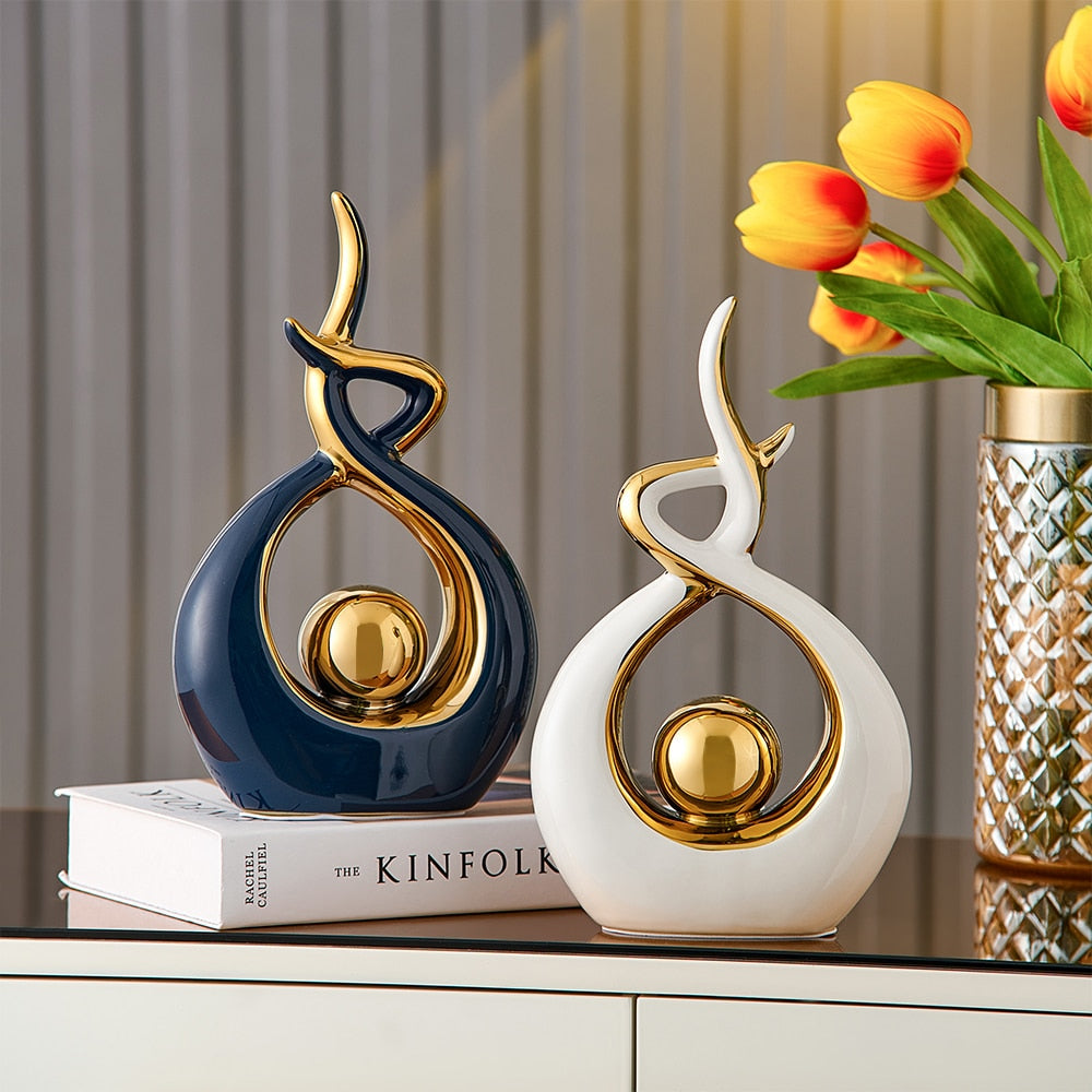 Abstract Ceramic Sculpture Figurine