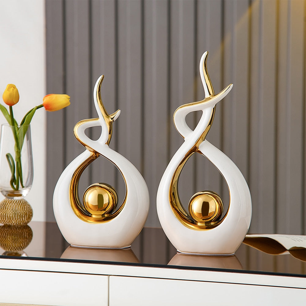 Abstract Ceramic Sculpture Figurine