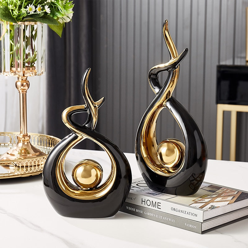 Abstract Ceramic Sculpture Figurine