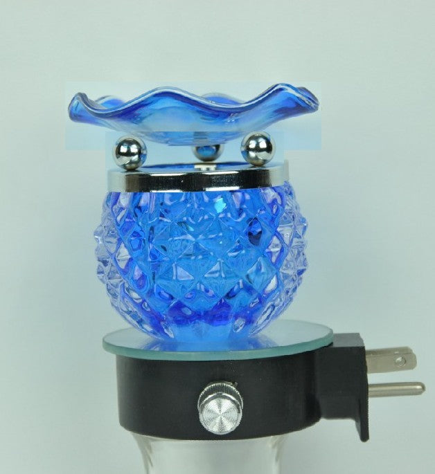 Pineapple Wall Plug-In Fragrance Oil Warmer & Night Light | 3-Setting Knob