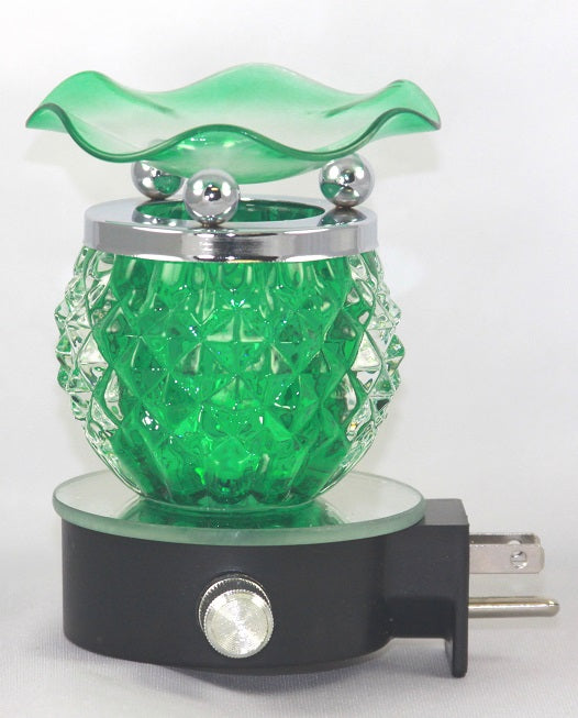 Pineapple Wall Plug-In Fragrance Oil Warmer & Night Light | 3-Setting Knob