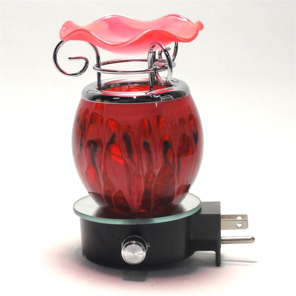 Ball Tie Dye Wall Burner & Night Light | Choose Your Color: Black • Blue • Orange • Purple • Red