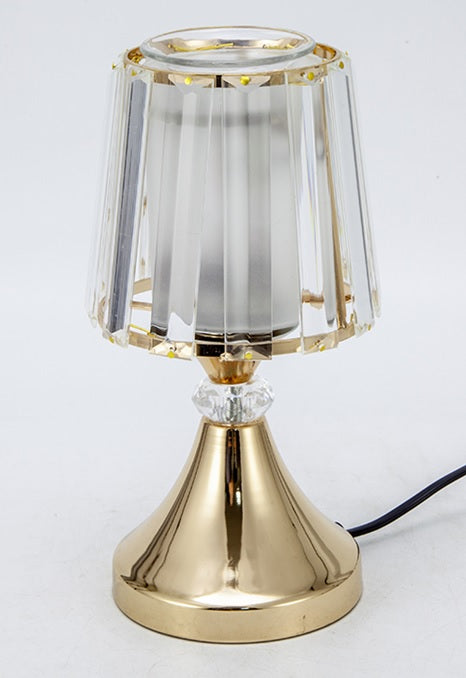 Crystal Gold Electric Fragrance Oil Warmer Lamp