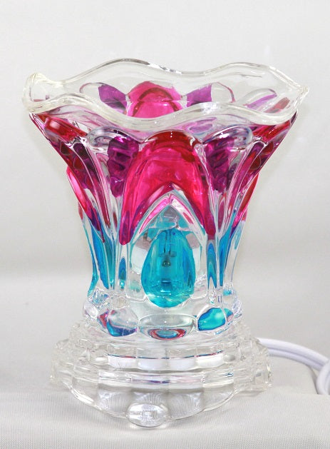 Luminary Crystal Glass Fragrance Oil Burner & Night Light