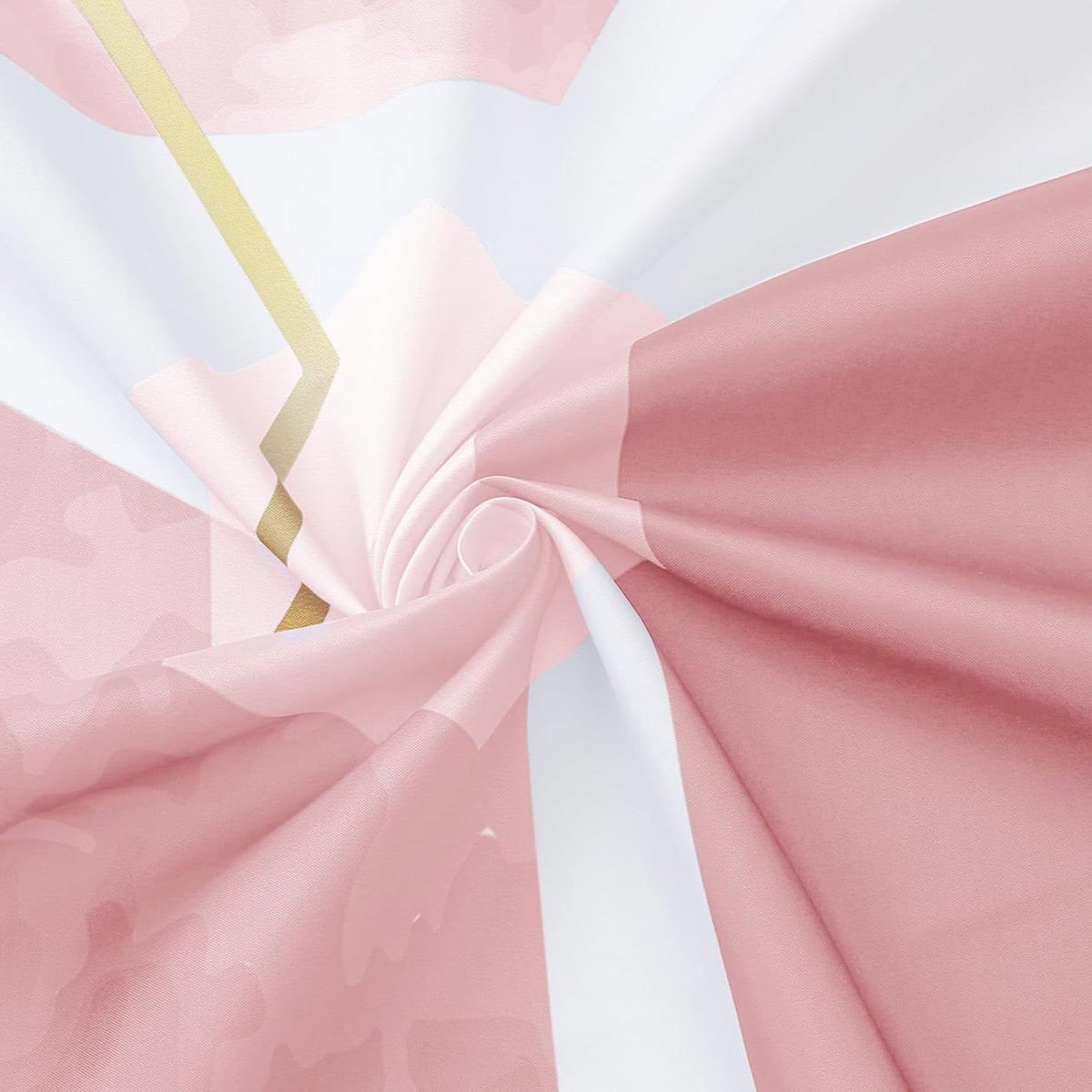 Abstract Pink Geometric Shower Curtain – 72"W × 72"H Polyester