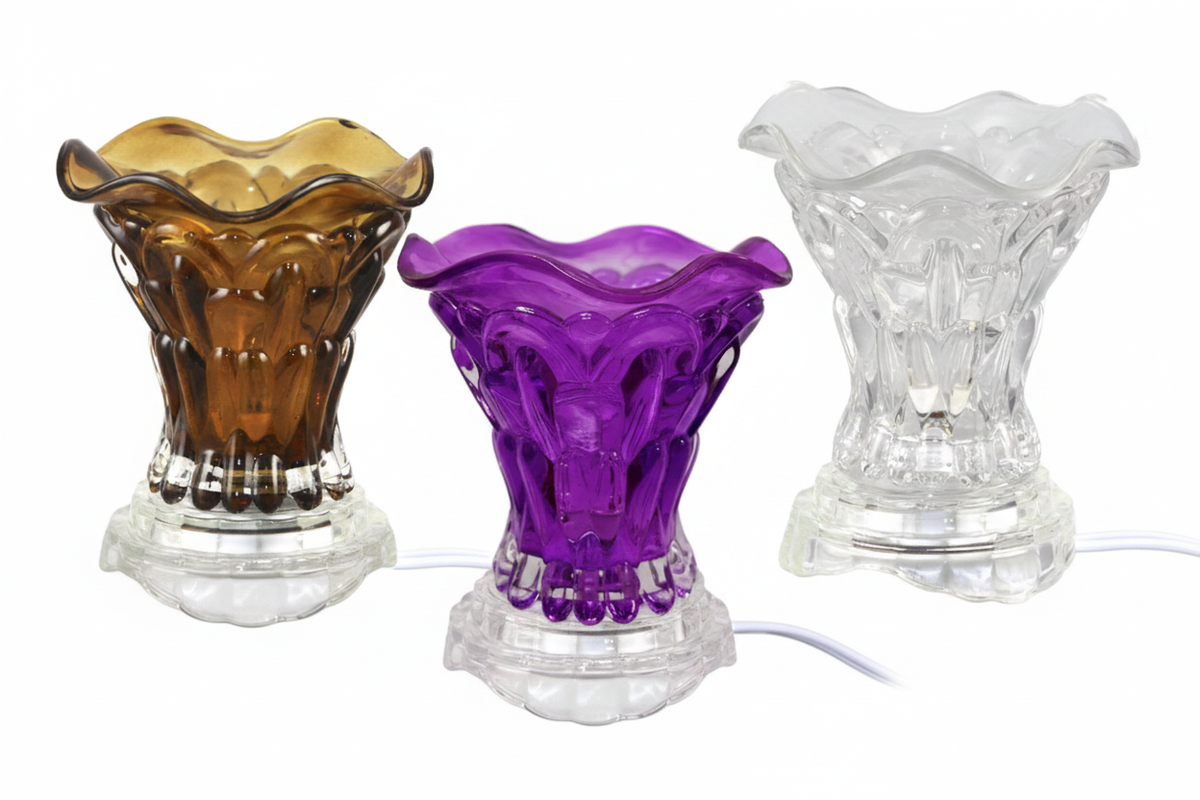 All 3 Lamps White Background