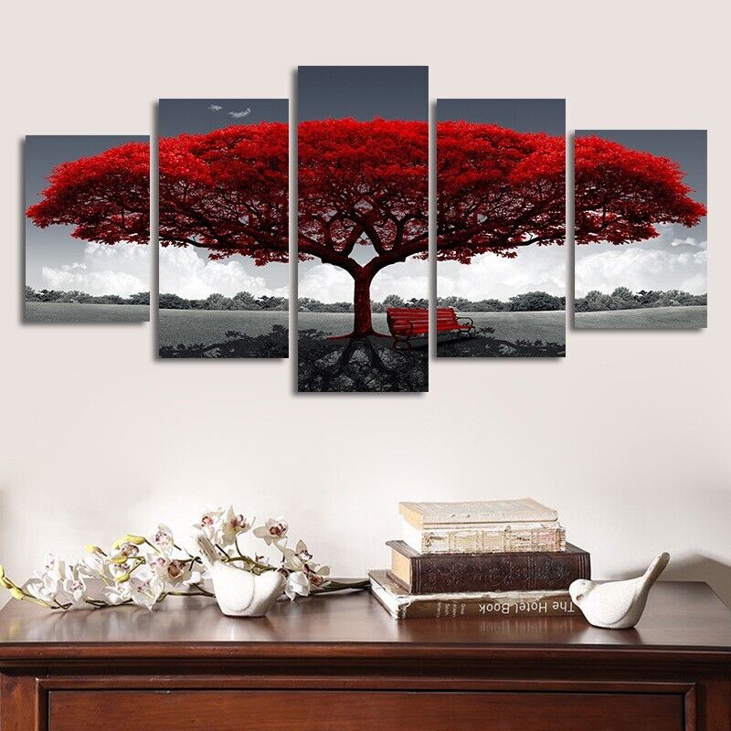 5-Piece Landscape Canvas Wall Art Set