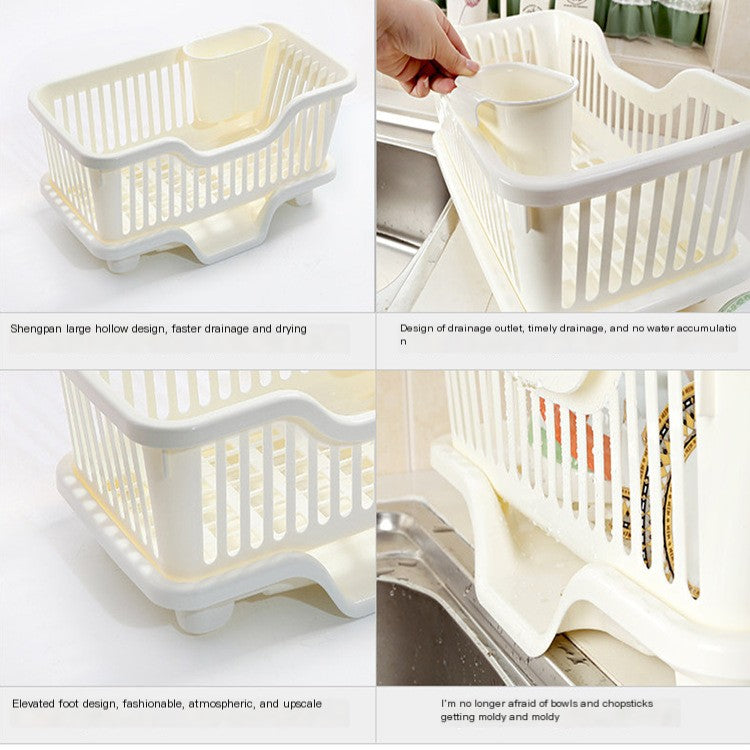 Kitchen Dish Draining Rack – PP Plastic