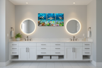 Bathroom scene