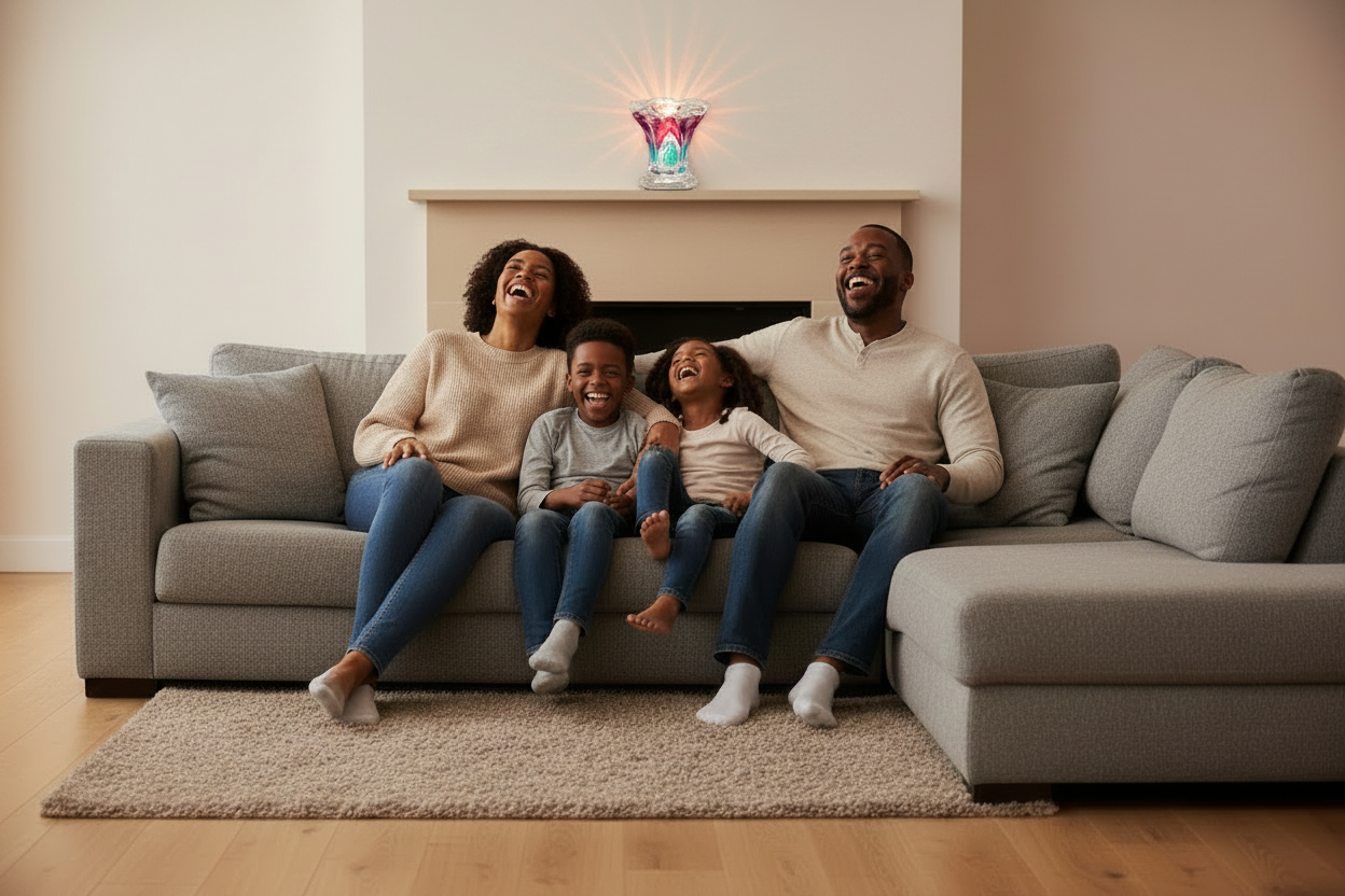 Black Family Scene