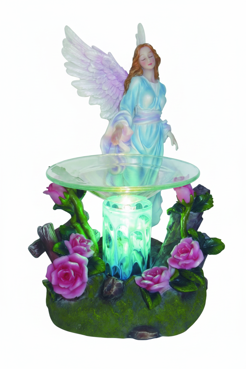 Blue Angel Warmer - White Background