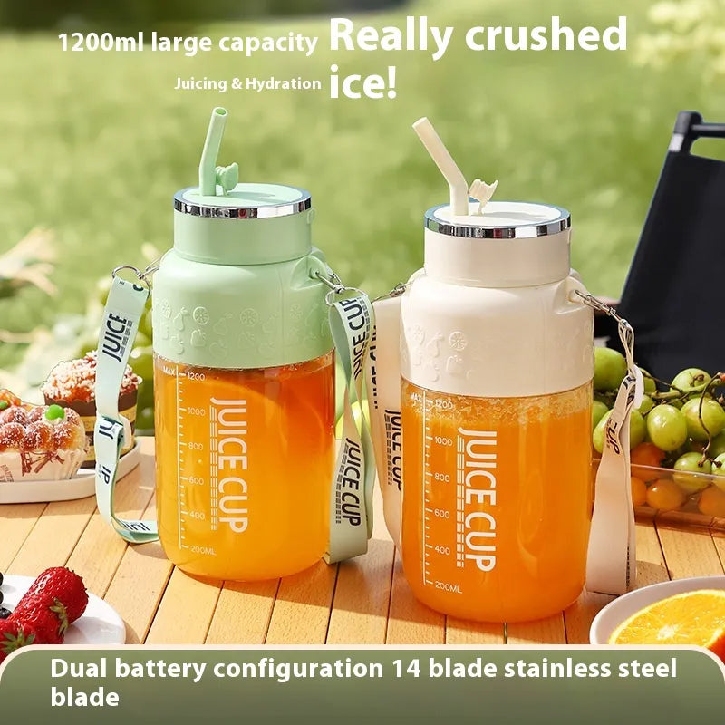 Wireless Portable Electric Juicer – Large Capacity