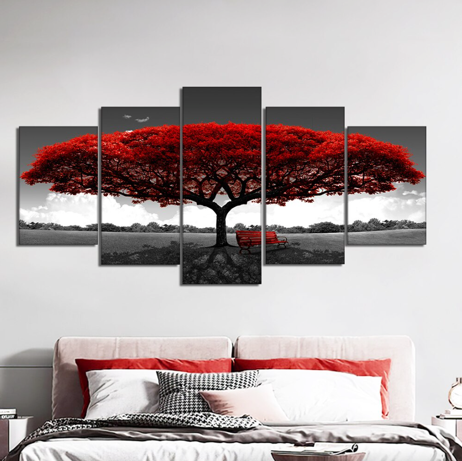 5-Piece Landscape Canvas Wall Art Set
