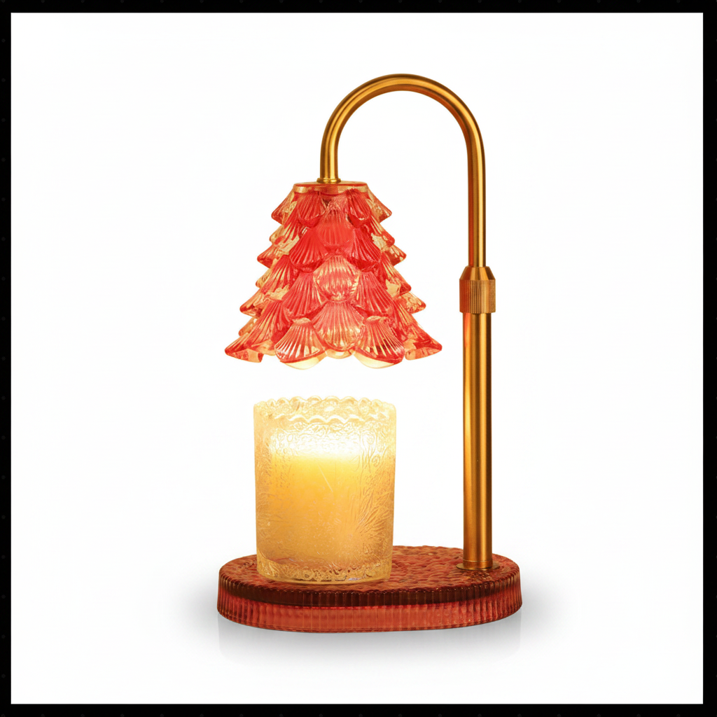 Candle Warmer Lamp Elegant White Background