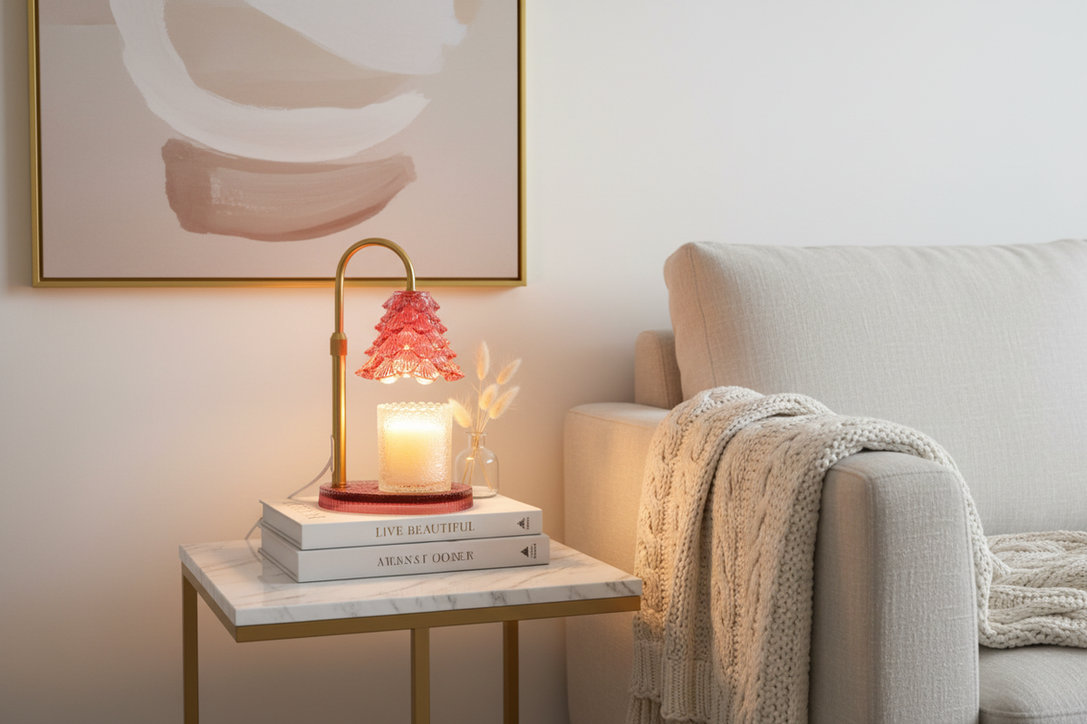 Candle Warmer Lamp Home Lifestyle Scene