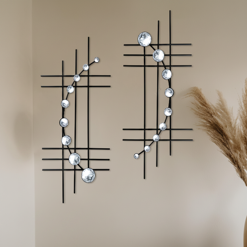 Crystal Grid Wall Art