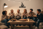 Diverse Coffee Table Scene