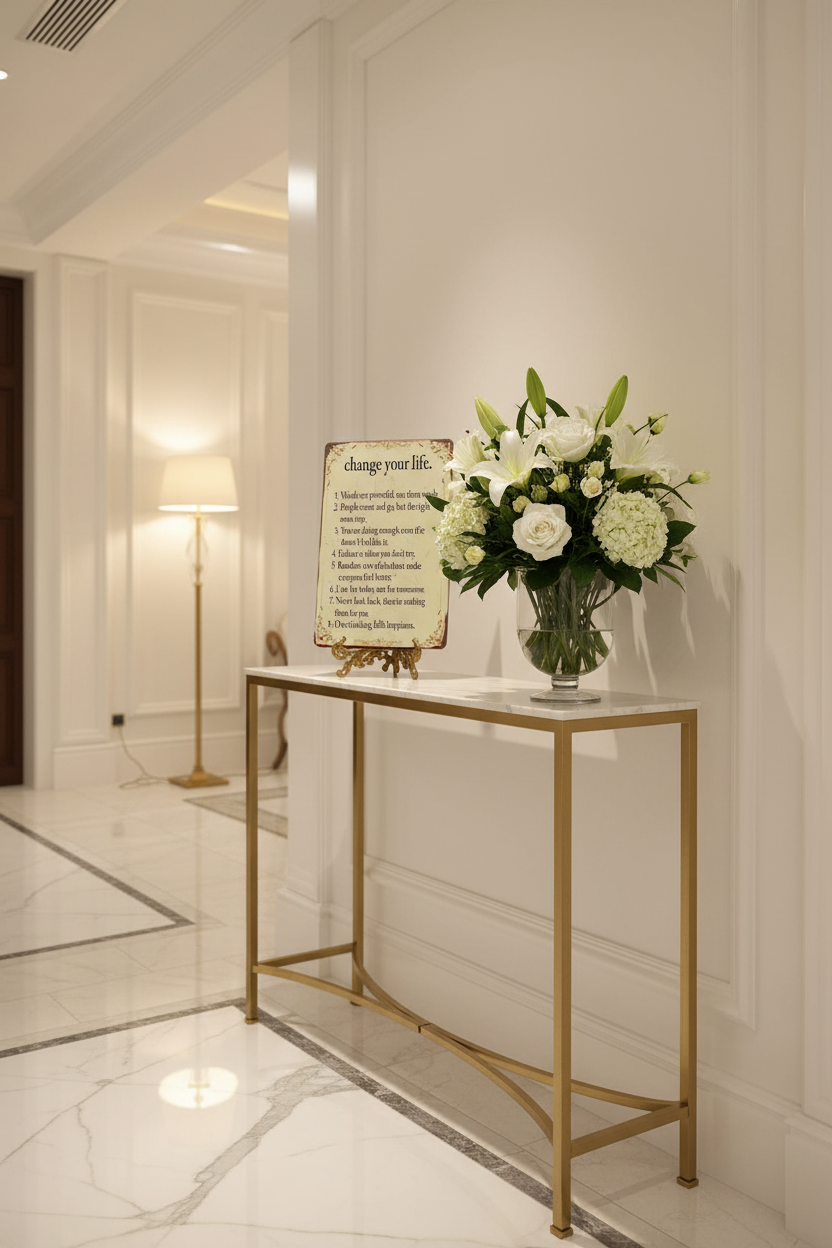 Entryway Stand Scene