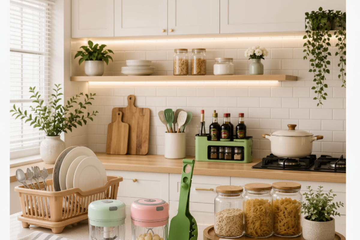 Ezra Divine Kitchen White Background