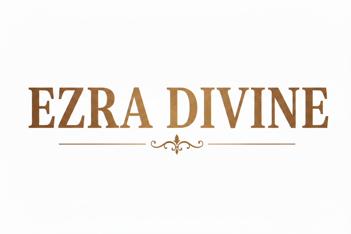 EZRA DIVINE Thick Antique Gold