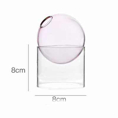 Bubble Ball Glass Vase