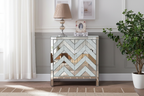 Mirrored chevron cabinet hero product shot
