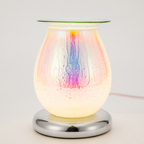 White Drizzles Touch Oil Warmer & Night Light