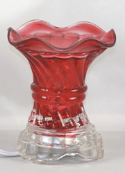 Crystal Glow Electric Oil Warmer & Night Light | 3 Settings | 5 Colors
