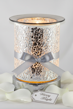 Crackle Glass Oil Burner luxury gift presentation