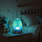 Blue Drizzles lamp as night light in child's bedroom