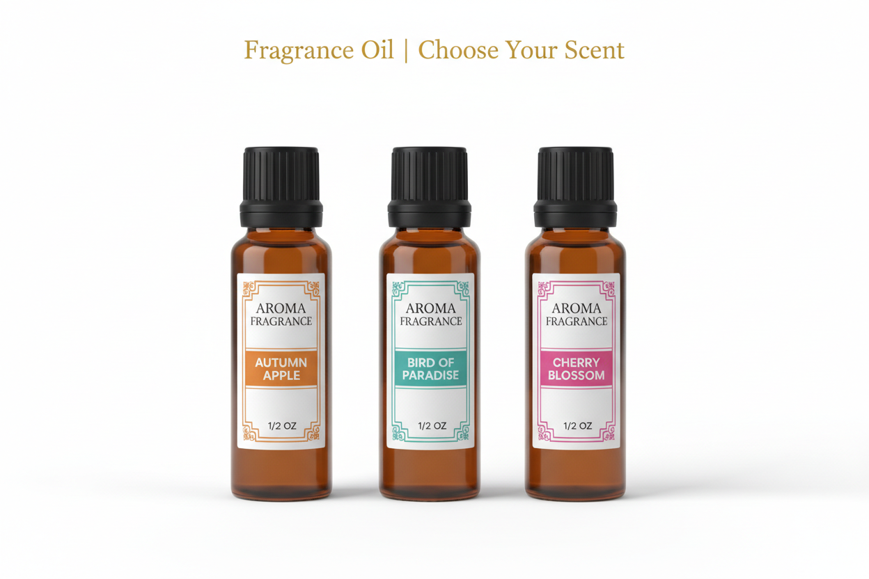 Fragrance Oil | Choose Your Scent – Autumn Apple, Bird of Paradise, Cherry Blossom