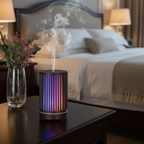 Darkwood Aroma Diffuser in luxury master bedroom